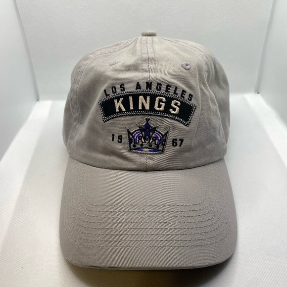 Vintage Los Angeles Kings Beige Cap - Picture 1 of 4
